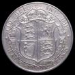 London Coins : A158 : Lot 2241 : Halfcrown 1902 Matt Proof ESC 747 UNC, slabbed and graded LCGS 80