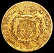 London Coins : A159 : Lot 2062 : Italian States - Sardinia 40 Lire 1825 AL/L KM#120.1 Good Fine