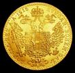 London Coins : A159 : Lot 2998 : Austria Ducat 1915 Gold Restrike KM#2267 Lustrous UNC