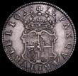London Coins : A159 : Lot 826 : Halfcrown 1658 Cromwell ESC 447 GF/NVF the obverse with some old tooling on the hair and wreath, vis...
