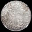 London Coins : A160 : Lot 2260 : Halfcrown 1902 Matt Proof ESC 747, Bull 3568 UNC, in an NGC holder and graded PF62 Matte