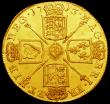 London Coins : A160 : Lot 2712 : Two Guineas 1713 S.3569 EF desirable thus a small haymark on the Queen's shoulder hardly detrac...