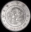 London Coins : A160 : Lot 3336 : Japan Yen Year 3 (1914) Y#38 GEF/AU with some lustre