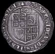 London Coins : A161 : Lot 1461 : Sixpences James I First Coinage, First Bust S.2647 mintmark Thistle NVF with some surface marks, str...