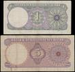 London Coins : A161 : Lot 402 : Qatar & Dubai Currency Board (2) issued 1960's, 1 Riyal series A/1 689814 (Pick1a) light di...