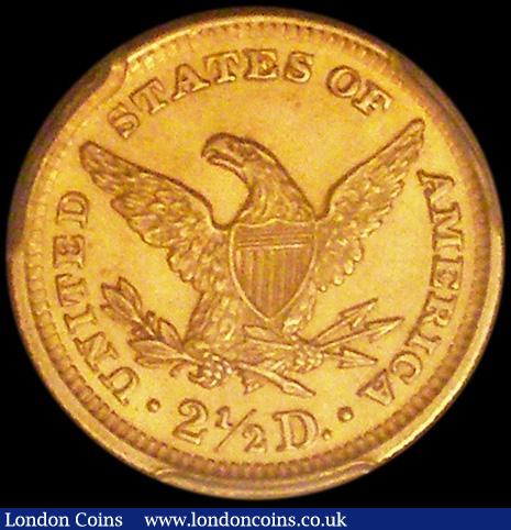London Coins : A162 : Lot 1298 : USA 2 1/2 Dollars 1904 Breen 6325 in a PCGS holder and graded PCGS - Altered Surfaces - UNC Details