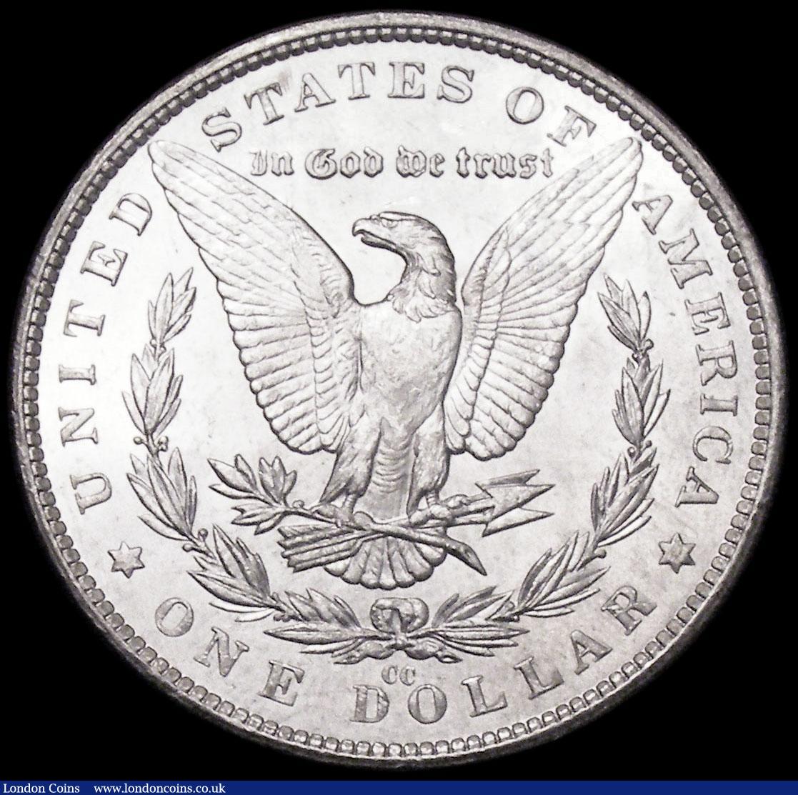 London Coins : A162 : Lot 1301 : USA Dollar 1882CC Breen 5569 Lustrous UNC with minor contact marks