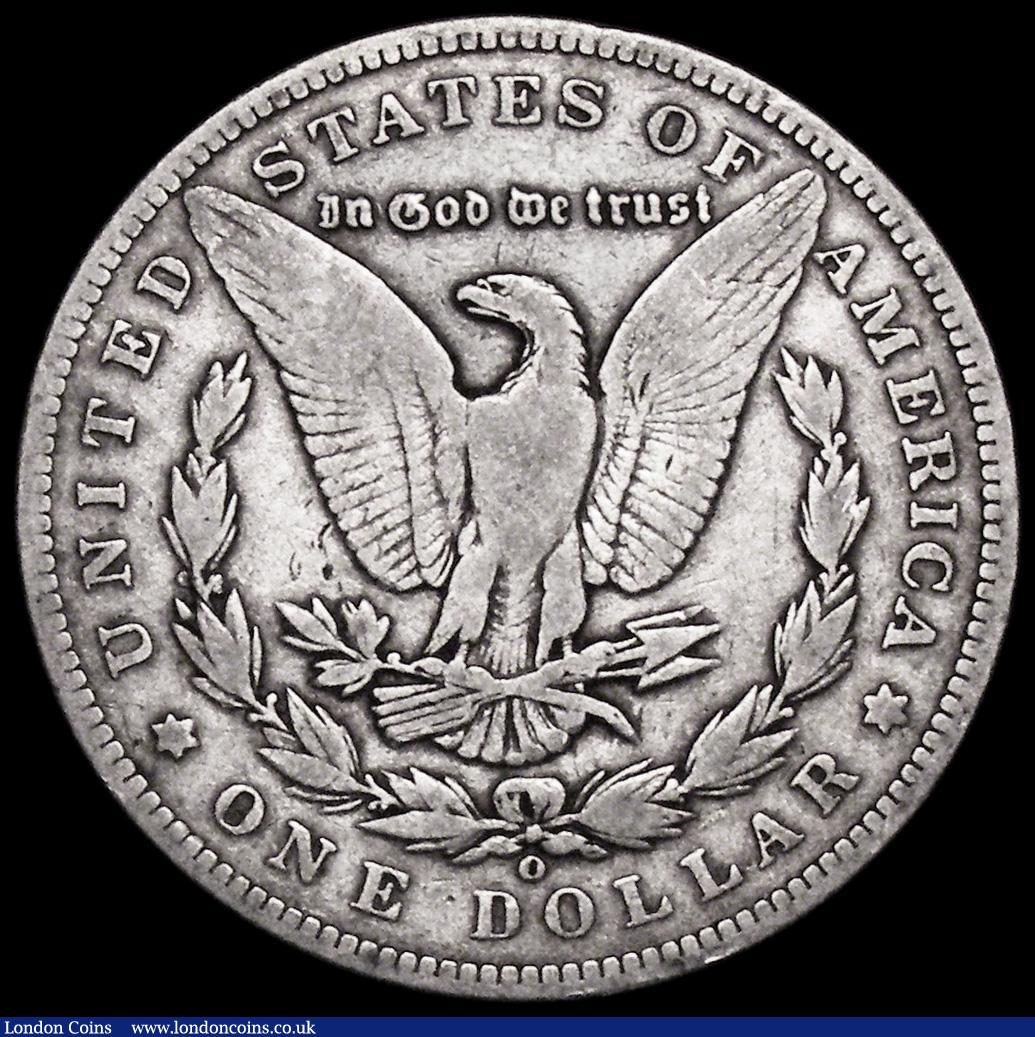 London Coins : A162 : Lot 1302 : USA Dollar 1893O Breen 5631 VG/NF, Very Rare