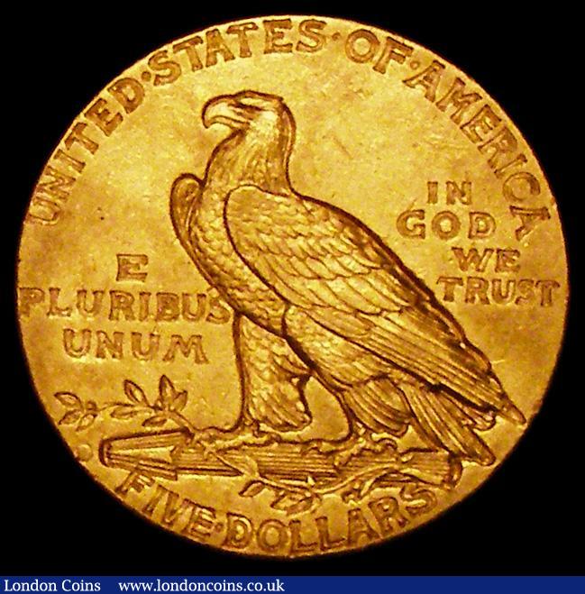 London Coins : A162 : Lot 1701 : USA 5 Dollars Gold 1910D Solid D Breen 6810 NEF