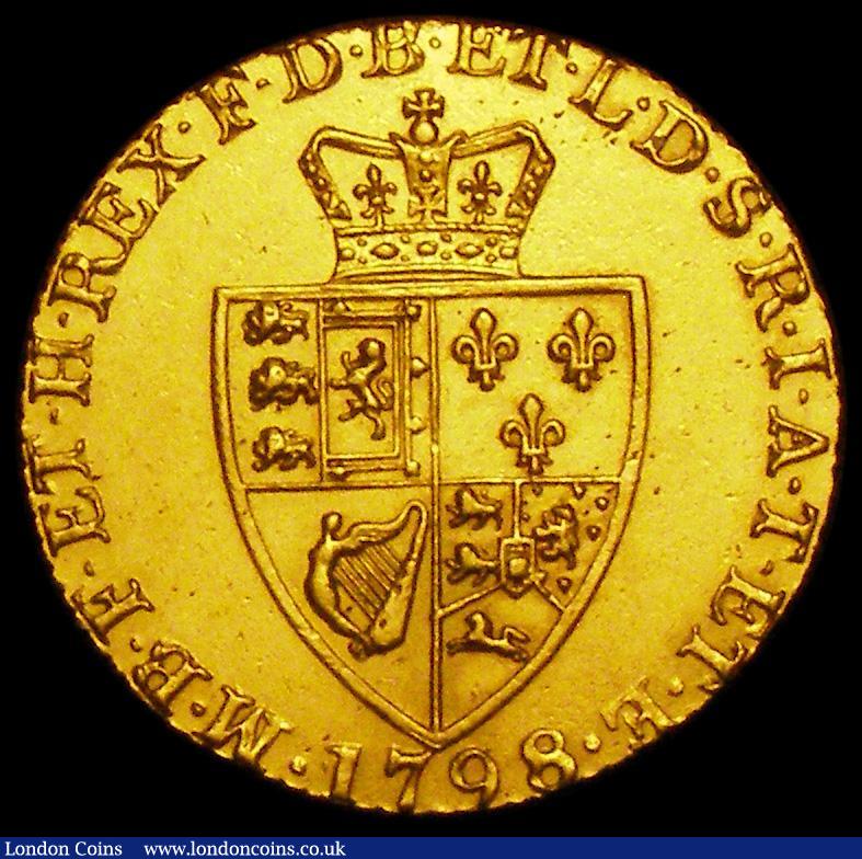 London Coins : A162 : Lot 1795 : Guinea 1798 S.3729 GVF Ex-Jewellery