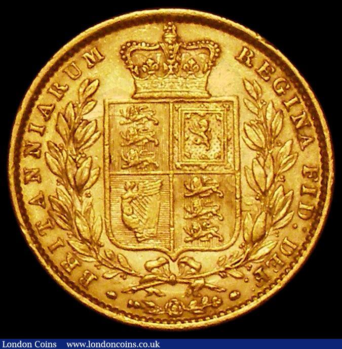 London Coins : A162 : Lot 1946 : Sovereign 1862 R over E in BRITANNIARUM S.3852D VF Very Rare with Spink listing at &pound;1650 in VF...