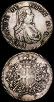 London Coins : A162 : Lot 1676 : Malta (2) 15 Tari 1798 KM#344 Fine/Good Fine the reverse with light adjustment lines, Scudo 1796 KM#...