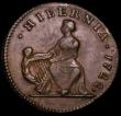 London Coins : A162 : Lot 1702 : USA/Ireland Halfpenny 1722 Woods Harp to left Breen 144 NEF/GVF