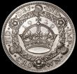 London Coins : A162 : Lot 2188 : Crown 1929 ESC  369, Bull 3636 GVF/NEF with a small nick on the F of DEF