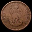 London Coins : A163 : Lot 370 : Touch Piece admission ticket Charles II undated in copper Peck *496 28.5mm diameter, Obverse: a thre...