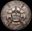London Coins : A164 : Lot 734 : Edward VIII Coronation 1937 35mm diameter in silver, Obverse: Bust left, crowned and draped, EDWARD....