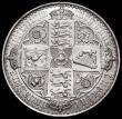 London Coins : A164 : Lot 904 : Crown 1847 Gothic UNDECIMO ESC 288, Bull 2571 EF/Near EF the obverse with some light scratches in th...