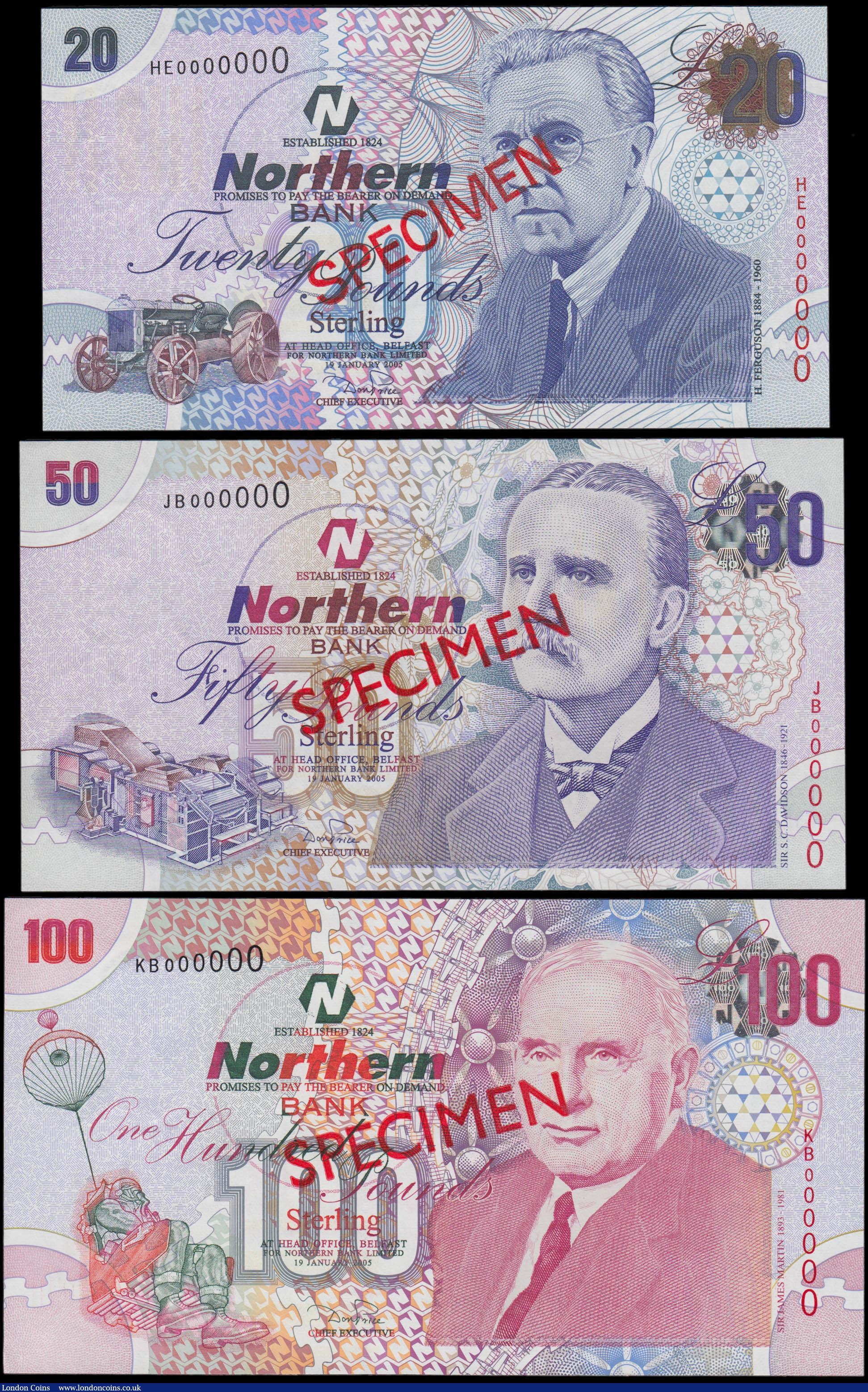 Northern Ireland Northern Bank Limited Don Price signature 19th Janu ...