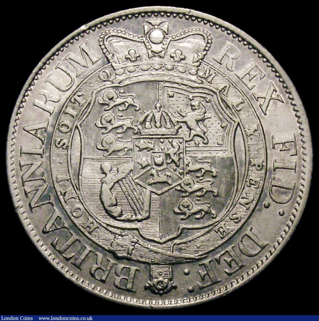 London Coins : A165 : Lot 2738 : Halfcrown 1818 ESC 621, Bull 2099 NEF with some contact marks