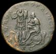 London Coins : A165 : Lot 2012 : Roman Ae Sestertius Trajan 104-107AD RIC 564. RCV 3196, Obverse: Head right, laureate, with slight d...