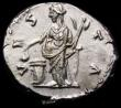 London Coins : A165 : Lot 2070 : Roman Denarius Lucilla (161-169AD) Obverse: Draped Bust right,  LVCILLAE AVG M ANTONINI AVG F, Rever...
