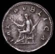 London Coins : A165 : Lot 2079 : Roman Denarius Pupienus (238AD) Obverse: Bust right, laureate and draped, IMP C M CLOD PVPIENVS AVG,...