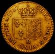 London Coins : A165 : Lot 2172 : France Louis d'Or 1787B KM#591.3 GF/NVF