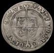 London Coins : A165 : Lot 2458 : Shilling Edward VI Fine Silver issue S.2482 mintmark Tun VG/Near Fine with scratches on the obverse
