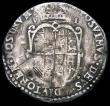 London Coins : A165 : Lot 2482 : Sixpence Philip and Mary 1554 S.2505 Near Fine for wear with many contact marks and scratches on eit...