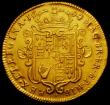 London Coins : A167 : Lot 1233 : Two Guineas 1694 4 over 3 S.3424 Near VF/VF the reverse ex-brooch mount, the mount marks skilfully r...