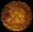 London Coins : A167 : Lot 2005 : Scotland James VI Eighth Coinage Sword and Sceptre piece 1601 S.5460 Good Fine or a touch better, ev...