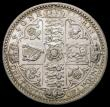 London Coins : A167 : Lot 2432 : Florin 1849 ESC 802, Bull 2815 Lustrous EF