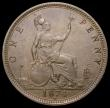 London Coins : A167 : Lot 2507 : Penny 1874H Freeman 73 dies 7+H, Gouby BP1874Nj (K+j) the 7 of the date tilts backwards slightly, 10...