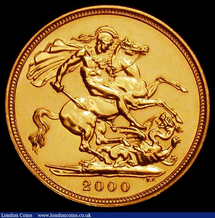 London Coins : A168 : Lot 1630 : Sovereign 2000 Marsh 314 Unc
