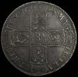 London Coins : A168 : Lot 1326 : Halfcrown 1698 DECIMO ESC 554, Bull 1034, GEF with grey tone, in an LCGS holder and graded LCGS 75, ...