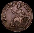 London Coins : A169 : Lot 1140 : USA/Ireland Halfpenny 1723 Woods, No pellet before H, Large 3, Breen 155 NVF/GF the obverse with som...