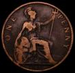 London Coins : A169 : Lot 1695 : Penny 1897 High Tide Freeman 148 dies 1+C, Gouby BP1897C dies V+x (P of PENNY points between two rim...