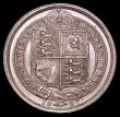 London Coins : A169 : Lot 1820 : Sixpence 1887 Jubilee Head Withdrawn type, R over V in VICTORIA Bull 3274, Davies 1153 UNC/AU and lu...