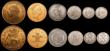 London Coins : A169 : Lot 2072 : LCGS slabbed items (11) Halfcrown 1923 ESC 770, Bull 3724 slabbed and graded LCGS 65, Florins (3) 19...