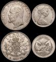 London Coins : A169 : Lot 2293 : World a small group (5) China 5 Yuan 1986 in silver KM#150 22.22 grammes, Lustrous UNC, Philippines ...