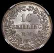 London Coins : A169 : Lot 893 : Denmark 16 Skillings Rigsmont 1857 FK- ( c ) VS KM#765 a sharp example and with original lustre, in ...