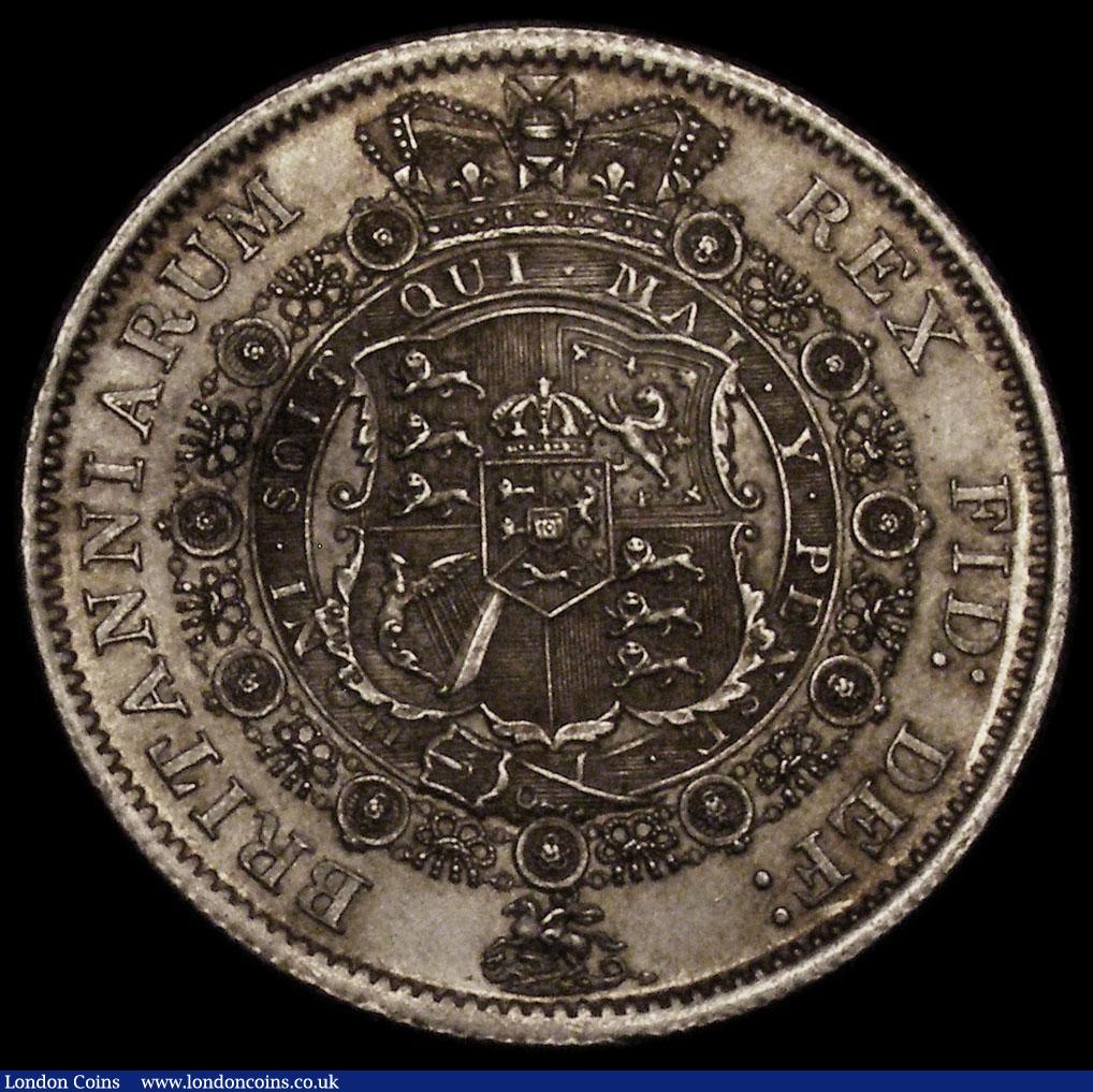 London Coins : A170 : Lot 1741 : Halfcrown 1817 Bull Head ESC 616, Bull 2090 EF/GEF the obverse with some hairlines