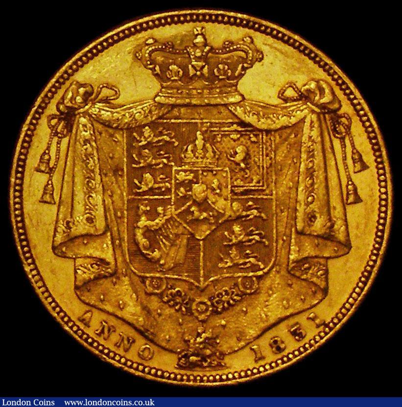 London Coins : A170 : Lot 2434 : Two Pounds 1831 Proof S.3828, 15.79 grammes, EF/About EF with some surface marks, Very Rare, Krause ...