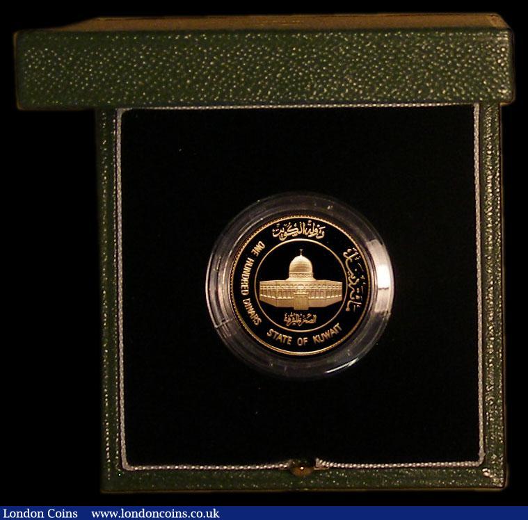 London Coins : A170 : Lot 842 : Kuwait 100 Dinars Gold 1981 (AH1401) 20th Anniversary of Independence - Beginning of the Hijrah Cent...