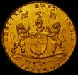 London Coins : A170 : Lot 1049 : India - Madras Presidency Gold Mohur undated (1819) Reverse: ENGLISH EAST INDIA COMPANY, Small lette...