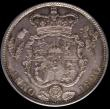 London Coins : A170 : Lot 1756 : Halfcrown 1820 George IV ESC 628, Bull 2357 UNC and choice, a most attractive example with hints of ...