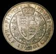 London Coins : A170 : Lot 1828 : Halfcrown 1901 ESC 735, Bull 2787 UNC and lustrous with light golden tone, in an LCGS holder and gra...