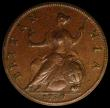 London Coins : A170 : Lot 1860 : Halfpenny 1730 Peck 836 GEF slabbed and graded LCGS 65