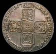 London Coins : A170 : Lot 1983 : Shilling 1758 ESC 1213, Bull 1734 UNC and lustrous with hints of golden toning, in an LCGS holder an...