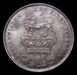 London Coins : A170 : Lot 1992 : Shilling 1825 Lion on Crown Reverse, ESC 1254, Bull 2405, Davies 230 UNC with gunmetal tone over ori...